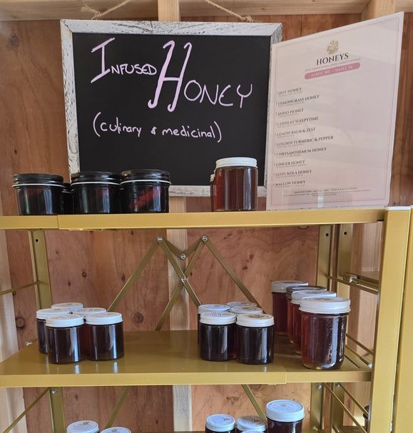 Infused honeys — culinary and medicinal